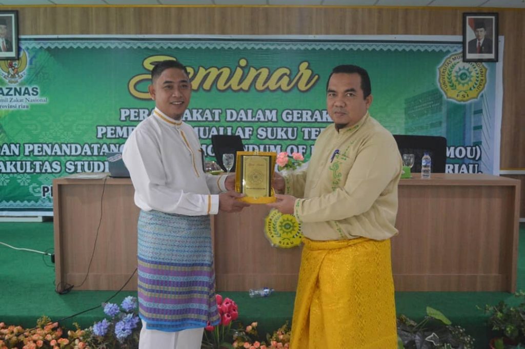 Seminar Peran Zakat bersama Badan Amil Zakat Nasional Provinsi Riau (BAZNAS)