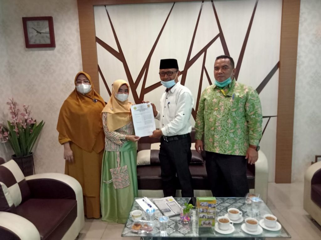 Penandatanganan MoA dan Perjanjian Kerjasama Prodi Perbankan Syariah Fakultas Studi Islam Universitas Muhammadiyah Riau