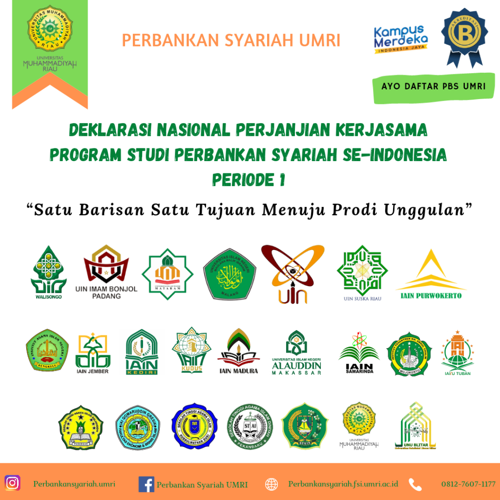 Dekralasi Nasional Perjanjian Kerjasama Program Studi Perbankan Syariah se-Indonesia